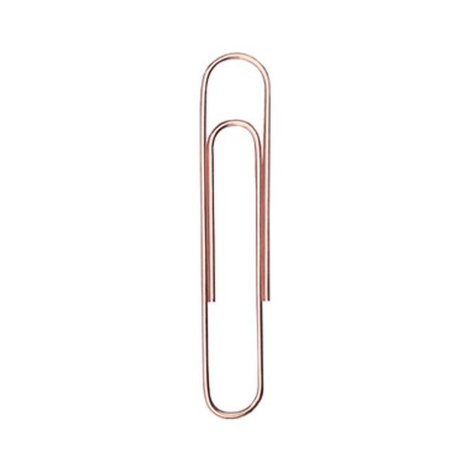 Main Image Paperclips koper 50 mm | 100 stuks