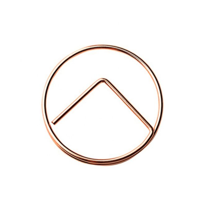 Hovedbilde Paperclips rond koper 25 mm | 50 stuks